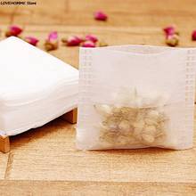 100 Pcs/lot Empty DisposableTeabags Paper Tea Bags Heat Seal Filter Paper Herb Loose Tea Bags Tea Infuser Strainer 7*10CM 2024 - buy cheap