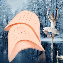 Almohadillas de Gel de silicona para Punta de baile, Protector de punta de pie para Ballet, con agujero de aire, transpirables, con absorción de impacto 2024 - compra barato