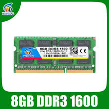VEINEDA Memoria ram DDR3 8gb 1600 ram-memoria-ddr3 1333Mhz For Intel AMD Sodimm ddr3 8gb pc3-12800 204pin 2024 - buy cheap