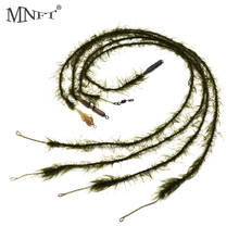 MNFT Camo Weed Effect 1Pcs/50CM Fishing Line Leadcore Line for Carp Connector Carp Rig Tackle Accessories 2024 - buy cheap