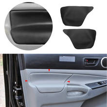 2pcs Car Front Door Armrest Panel Cover Microfiber Leather Interior Sticker Trim For Toyota Tacoma 2005 2006 2007 2008 - 2015 2024 - buy cheap