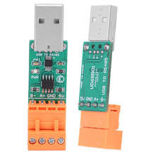 Модуль преобразователя USB в RS485, последовательный порт промышленного класса, адаптер UART CH340 SP232 SP485, последовательный преобразователь 2024 - купить недорого