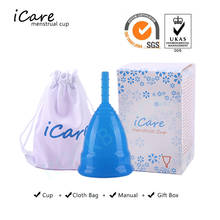 9 pcs Hot Wholesale Reusable Medical Grade Silicone Menstrual Cup Feminine Hygiene Product Lady Menstruation Copo BMC01NV 2024 - buy cheap