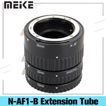Meike N-AF1-B Auto Focus Macro Extension Tube Set 12 20 36mm Adapter Ring For Nikon D3100 D5000 All DSLR AF AF-S DX Camera Lens 2024 - buy cheap