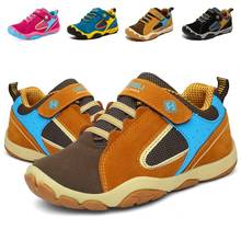 Кроссовки детские из натуральной кожи, дышащие, спортивная обувь для мальчиков и девочек, повседневные, для бега, осень 2024 - купить недорого