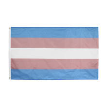 Xiangying-banderas de arco iris para lesbianas, Orgullo Gay, LGBT, poliéster colorido, transgénero, 90x150cm 2024 - compra barato