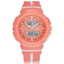 Digital Quartz women Girl Sport watch Stopwatch Cute Pink electronic waterproof Silicone Lady wristwatch relogio feminino clocks 2024 - buy cheap