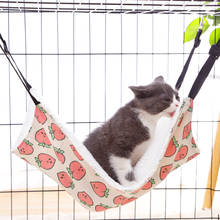 Lamb Wool House for Cats Products for Pets Cat Hammock Pet Beds and Mats for Cats Accessories Furniture So Sleeping Bag Plush 2024 - buy cheap