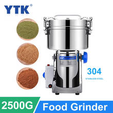 2500G Grinder Large-scale Crusher Household Steel Mill Commercial Powder Machine Ultra-fine Grinding Machine Stainless Mill 2024 - buy cheap