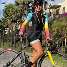 Kafitt-traje profesional de triatlón para mujer, ropa de Ciclismo, mono femenino de Macaquinho, Kits de verano, 2021 2024 - compra barato