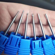 Tungsten Carbide Nail Drill Bit Milling Cutter Eletric Manicure Machine Equipment Cuticle Clean Burr Pedicure Accessories Tools 2024 - buy cheap