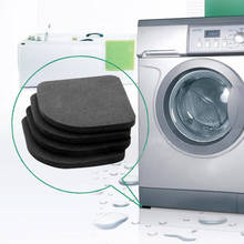 Almofadas antichoque para máquina de lavar, de alta qualidade, tapetes antiderrapantes, frigorífico, 4 tamanhos 2024 - compre barato