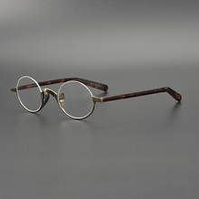Zerosun óculos de leitura redondos masculinos, pequenos óculos para leitura 0.5 1.75 1.25 2.0 2.5 2.75 titânio dioptria masculina ultraleve vintage de alta qualidade janão 2024 - compre barato