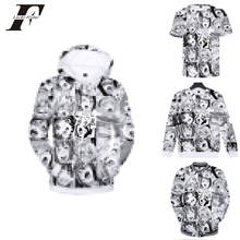 3d ahegao Hoodie Pullover Funny Anime hoodies sweatshirts Hip Hop Men Women Casual streetwear Hooded Sweatshirt Jacket clothes 2024 - купить недорого