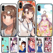 Capa tohru de frutas com cesta, honda, anime, para xiaomi redmi note 8 pro, 9 pro, 8t, 9s, note 10 pro, redmi 9c, 9, 9a, 8a, 7a, 9t 2024 - compre barato