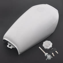 Motorcycle 9L 2.4 Gal White Retro Cafe Racer Fuel Tank Gas Tank Mount Kit Fits For Honda CG125 CG125S CG250  Accessories 2024 - buy cheap