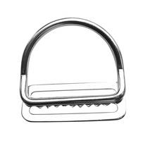 316 Stainless Steel Scuba Dive Weight Belt Keeper Stopper & Bent D Ring, Diving Webbing Climbing Harness Accessories 2024 - buy cheap