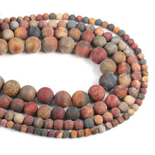 Piedras 2020 naturales esmeriladas de Pablo Picasso para mujer, cuentas sueltas de forma redonda, fabricación DIY para joyería, pulsera, collar, accesorios 2024 - compra barato