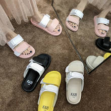 Zapatillas De playa suaves para Mujer, Zapatos De exterior, De marca, color blanco, para verano 2024 - compra barato