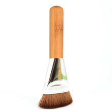 Professional Large Contour Brush Face Flat Top Kabuki Makeup Brush Foundation Cream Contouring Blending Make Up Beauty Brushes 2024 - купить недорого