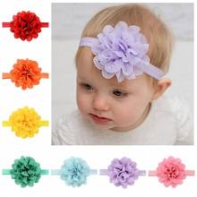 16pcs/lot Summer Style Newborn Hair Accessories Hair Bands Headband  Princess Fabric Flowers Headband Elastic Hairband 579 2024 - buy cheap