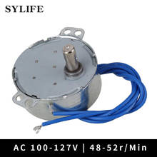 Synchronous Motor AC 100-127 V 48-52 r/min 50/60Hz CCW/CW 4W TYC-50 10MM Shaft 2024 - buy cheap