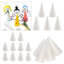 20pcs 70/100/150mm Christmas Tree Cone Styrofoam Foam for Painting Drawing 2024 - buy cheap