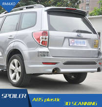 For Forester Spoiler light ABS Material Car Rear Wing Color Rear Spoiler Press the tail For Subaru Forester Spoiler 2009-2012 2024 - buy cheap