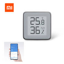 [Upgrade Version] Xiaomi MMC E-Ink Screen BT2.0 Smart Bluetooth Thermometer Hygrometer Works with MIJIA App Home Gadget Tools 2024 - buy cheap