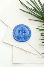 Personalized nautical Wedding wax seal stamp/Custom Anchor wedding seals/wedding invitation seal/custom wedding stamp 2024 - buy cheap