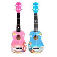 Ukelele soprano de 4 cordas 2021 top 21 musical, guitarra uke + cordas + picareta para iniciantes 2024 - compre barato