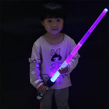 Laser Sword Lightsaber Cosplay Prop Saber Light up LED Sound Children Outdoors Luminous Lightsaber Toys Boy Flashing Gift 2024 - buy cheap