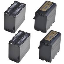 Batería de NP-F970 F960 F970 con entrada USB, 7800mAh, NP-F980, con indicador de potencia LED, para Sony F960 F550 F570 F750 F770 MC1500C 190P 2024 - compra barato