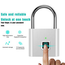 Водонепроницаемый USB-замок со сканером отпечатков пальцев и разблокировкой за 0,1 секунд 2024 - купить недорого