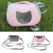 Small Pet Travel Bag Hamster Carrier Breathable Shoulder Strap Outdoor Portable Carring Bags Small Animal Supplies 2024 - buy cheap