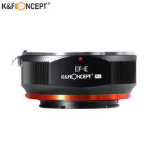 K & f concept-lente ef refletora para nex pro e, adaptador para câmeras canon ef de olho para nex e montagem sem espelhos 2024 - compre barato