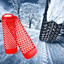 2 Pieces Track Mat for Ice Snow or Sand Ladder Emergency Traction for Vehicle Tires 2024 - buy cheap
