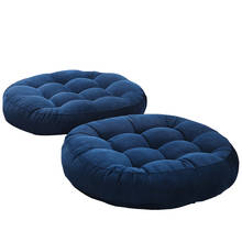42x42cm squard/round shaped corduroy seat cushion thick futon floor balcony window tatami seat mat cushion 2024 - buy cheap