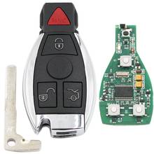 10pcs/lot Smart Remote Key 3+1 Button 315mhz/433mhz  fob for Mercedes Benz after 2000+ NEC&BGA replace NEC Chip 2024 - buy cheap