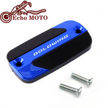 Accesorios de motocicleta para HONDA Valkyrie Goldwing 1500 1800VTX, depósito de líquido de freno delantero para tapa de tanque, cubierta de taza de aceite CNC 2024 - compra barato