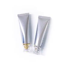 50ML 50G BB Cream Soft Tube Empty PE Bright Silver Cosmetic Container Makeup Skin Care Packaging Squeeze Bottle 25 pcs/lot 2024 - buy cheap