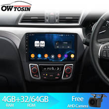 Owtosin 9" Car Radio Video Player Navigation GPS Android 9.0 For Suzuki CIAZ 2013 2014 2015 2016 2017 Car 4GB RAM 32GB ROM 2024 - buy cheap