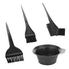 Tintura de cabelo colora lixívia tigela pente escovas matiz conjunto de ferramentas cabeleireiro salão 2024 - compre barato