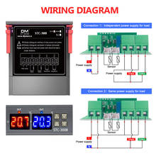 STC-3008 STC 1000 LED Digital Thermostat for Incubator Temperature Controller Thermoregulator Relay Heating Cooling 12V 24V 220V 2024 - buy cheap