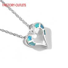 Rather Beautiful Women Charm Necklace Genuine 925 Sterling Silver Heart Shape Pendant Necklace For Women Elegant Women Jewelry 2024 - buy cheap