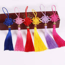 2PC Chinese Knots Tassel DIY Pendant Pendant Jewelry Garment Decorative Accessories Car Key Bag Pendant DIY Craft Tassel Fringe 2024 - buy cheap