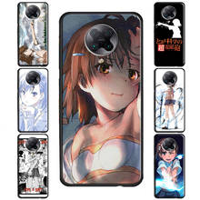 Cute Misaka Mikoto Case For POCO M3 Pro F3 F2 X3 Coque For Xiaomi Mi Note 10 Lite Mi 11 Ultra 9T 10T Pro A3 2024 - buy cheap