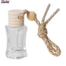 Car Air Freshener Hanging Ornament For Essential Oils Diffuser Fragrance Empty Glass Perfume Bottle Car-styling 2024 - buy cheap