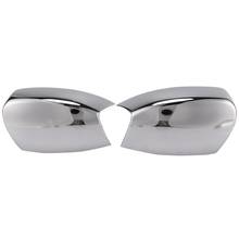 1 Pair Rear View Mirror Cover ABS Plastic Car Side Mirror Cover Chrome for Ford S-MAX 2024 - buy cheap