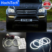 HochiTech Ultra bright SMD white LED angel eyes 2500LM halo ring kit day light for Mercedes-Benz GL-Class X164 GL450 2007-2012 2024 - buy cheap